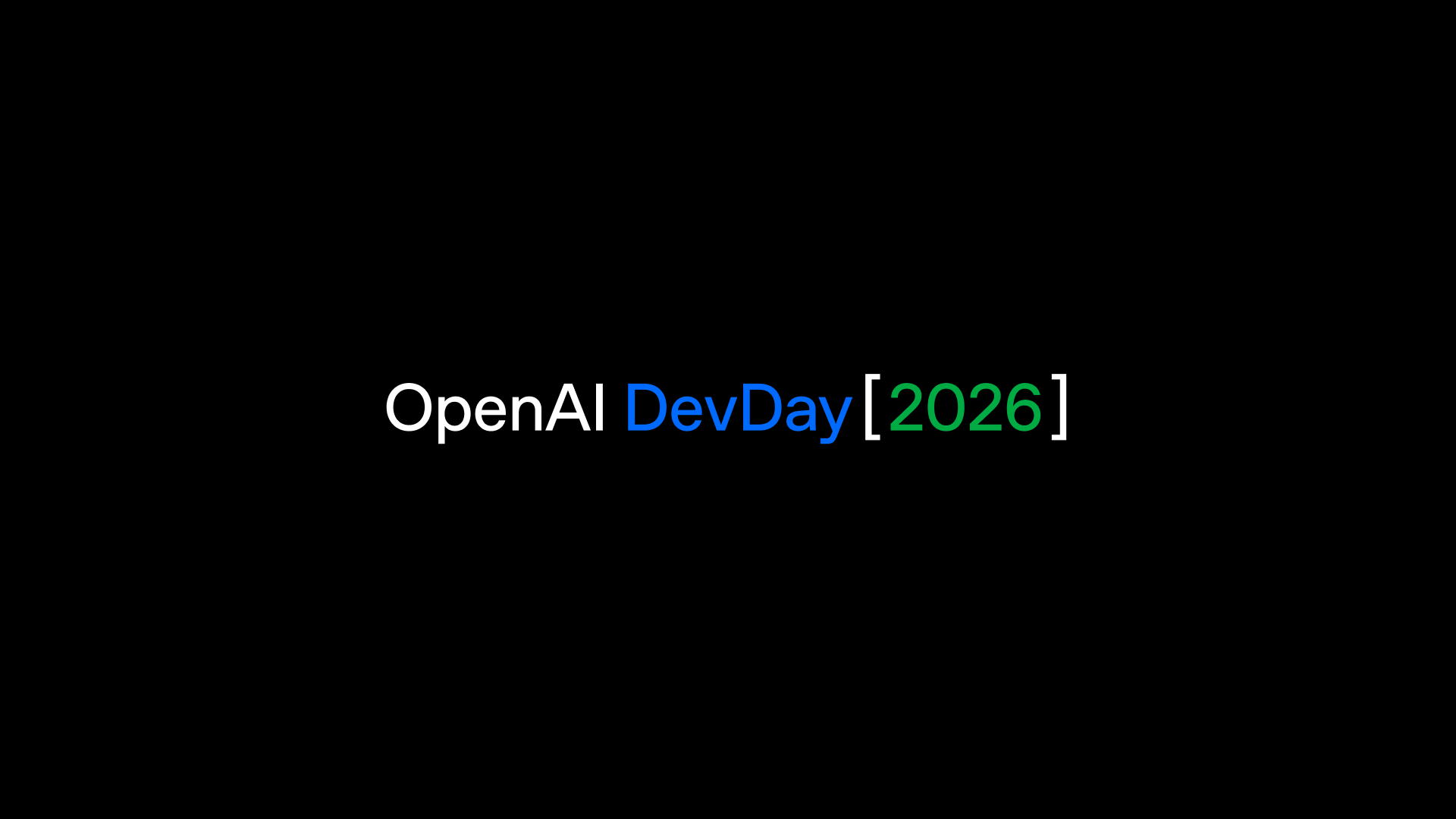 OpenAI DevDay 2026 applications open for September 29 event